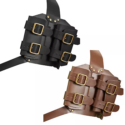 Leather Medieval Sword Frog Belt Hanger Rapier Renaissance Knight Cosplay Hobby • $17.64