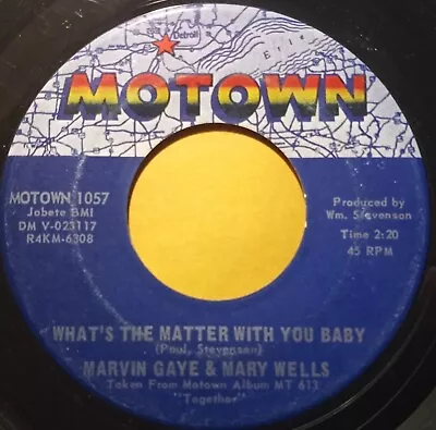 Northern Soul 45 MARVIN GAYE & MARY WELLS What's The Matter MOTOWN • $9.99