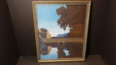 MAXFIELD PARRISH  EVENING  PRINT Ca. 1922 Updated • $379