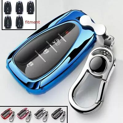 TPU Car Remote Key Fob Cover Case For Chevy Camaro Malibu Cruze Spark Volt Bolt • $25.79