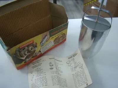 Vintage Fairgrove Automatic Donut Maker W/ Box ~ Batter Dispenser -1971 • $7