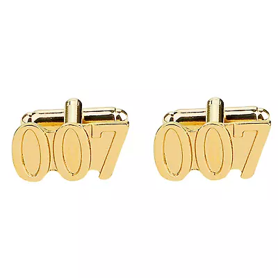 £4.49 • Buy 007 James Bond Cufflinks | Groomsmen Gifts | Wedding Cuff Link | No Time To Die