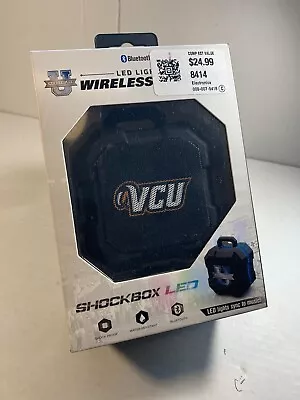 NCAA LED VCU Shockbox Bluetooth Wireless Speaker Virginia Commonwealth Univ. NEW • $8.99