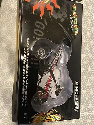 1:12 2005 Minichamps Valencia Gauloises Yamaha Yzr-m1 Valentino Rossi 122053086 • £60