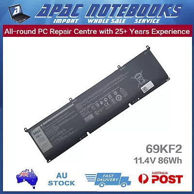 Genuine 69KF2 Battery For Alienware M15 R3 R4 R5 R6 R7 M16 R1 M17 R3 R4 86Wh • $93.10