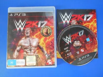 W2K17 PS3 WWE 2K17 - Sony PS3 PlayStation Three Games PAL • $54