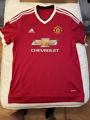 Manchester United Jersey 15/16 Home Kit Size L • $40