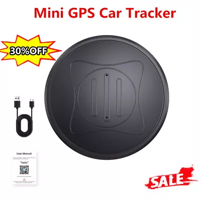 Mini GPS Car Tracker Universal Magnetic Vehicle Bike Tracking Device Wireless UK • £6.49