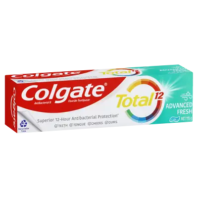 Colgate Total Advanced Fresh Gel Toothpaste 115g Antibacterial Fluoride • $16.74