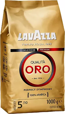 Lavazza Qualitá Oro Coffee Beans 1Kg | FREE SHIPPING! • $50.17