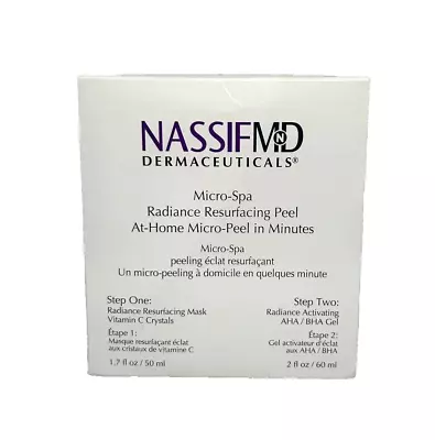 Nassif MD Micro-Spa Radiance Resurfacing Peel At Home Micro Peel Kit New • $39.99