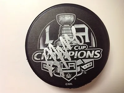 Jake Muzzin Signed Autographed 2014 Stanley Cup LA Kings Hockey Puck A • $39.99