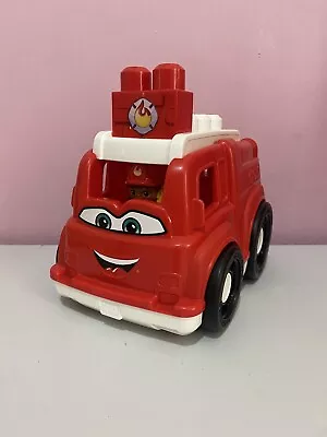 Mega Bloks First Builder Freddy Fire Truck For Toddlers • £0.99