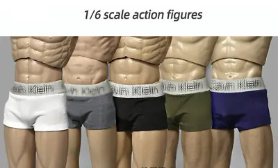 1/6 Underwear Underpants Boxer Shorts Accessories For 12  Male Action Figure • $10.90