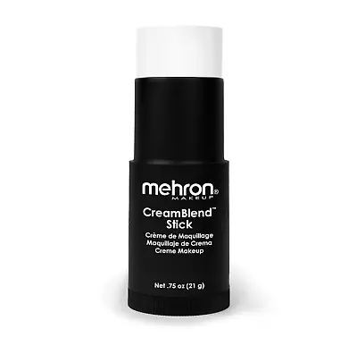 Mehron Makeup CreamBlend Stick - Body Paint (.75oz) (White) NEW • $19.95