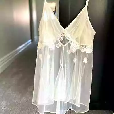 Victoria’s Secret Ivory Bridal Nighty Size Small • $25