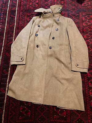 Original WWI WW 1 U.S. Army Overcoat Trench Coat Very Nice • $45