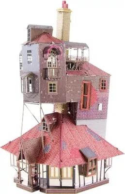 Fascinations Metal Earth 3D Metal Model Kit - Harry Potter The Burrow In Color • $14.89