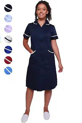 Healthcare Dress Nurse Uniform Medic Dental Therapist Tunic Workwear Kingfisher • £26.99
