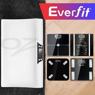 Everfit Bathroom Scales Digital Body Fat Scale 180KG Electronic Monitor BMI CAL • $25.95