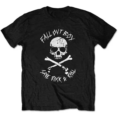 Fall Out Boy T-Shirt FOB Save Rock & Roll Band Official New Black • £14.95