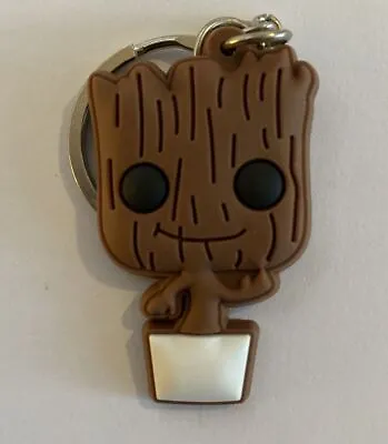 Marvel Baby Groot Keyring Guardians Of The Galaxy Avengers Cartoon Key Chain • £2.99