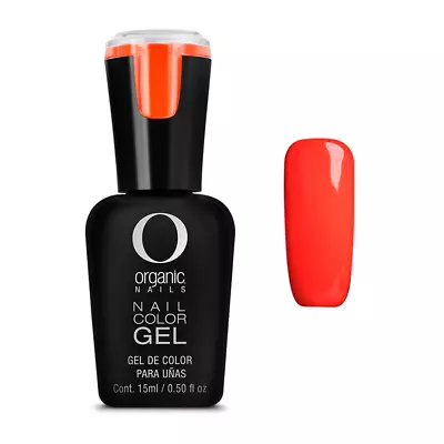 Organic Nails Color Gel 046 BUBBLE ORANGE Individual Color 15ml • $15