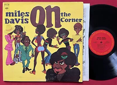 Miles Davis~on The Corner Lp  (1972) Orig Jazz Vg+ Columbia Kc 31906 • $50