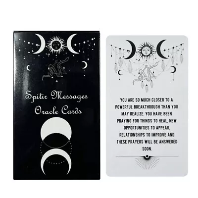 Spirit Message Oracle Cards Fate Divination Tarot Card Card Games Family Games • £7.75