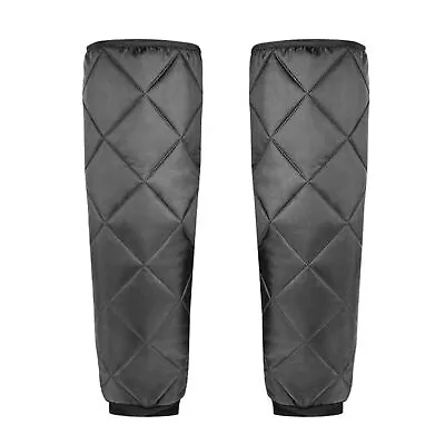 Motorcycle Knee Pads Protector Winter Windproof Leg Warmers Leg Gaiters • $22.68