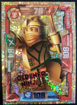 £45.89 • Buy Selection OF LEGO NINJAGO LIMITED CARDS SERIES 1 Trading Card Game Ultra LE 5