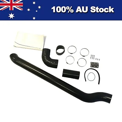 Satin Black Stainless Steel 4'' Snorkel Short Entry Fit Toyota Hilux N80 2015-23 • $569.95