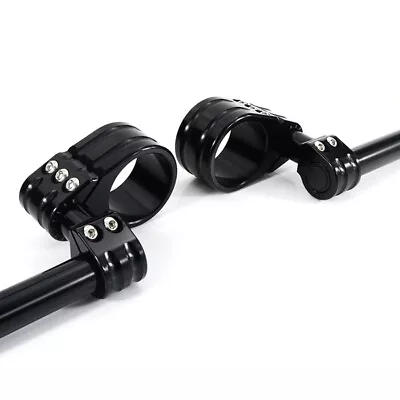 $77.99 • Buy Separate Racing Clip Ons Handlebar Aftermarket Fit For Triumph Daytona 900 94-96