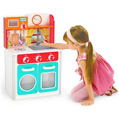 Complete Junior Wooden Kitchen By Chad Valley - BNIB • £48.99