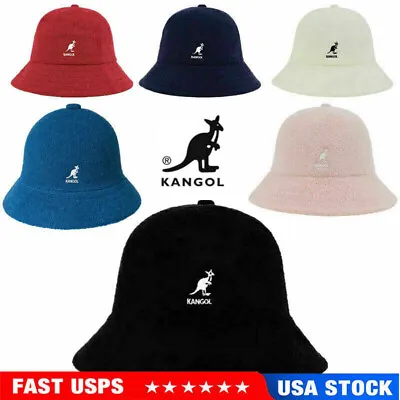 Hip-Hop Classic Kangol Bermuda Casual Bucket Hats CapSports Hat Warm Women Men • $15.69