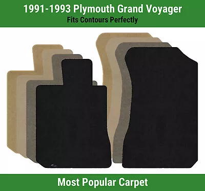 Lloyd Ultimat Front Row Carpet Mats For 1991-1993 Plymouth Grand Voyager  • $115.99