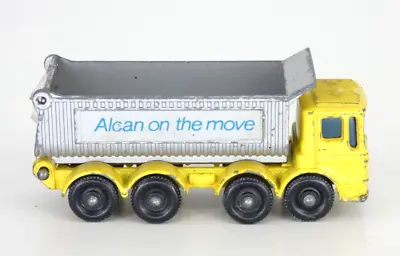 Lesney AEC Alcan On The Move 8 Wheel Tipper Toy Truck Mammoth Matchbox Rare • £499.99