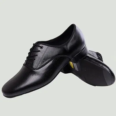 2023 Men's Modern Dance Shoes Tango Ballroom Shoes Soft Soles Breathable • $79.55