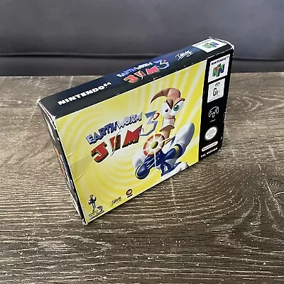 N64 - Earthworm Jim 3D Boxed And Complete • $159.99