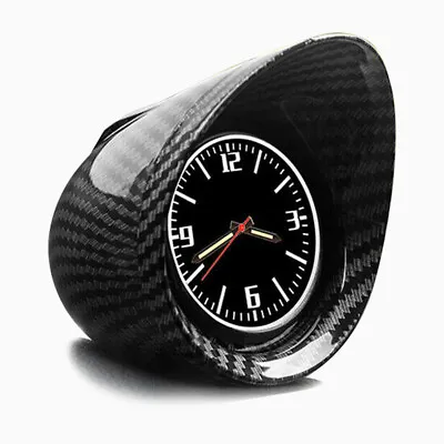 Carbon Fiber Look Pointer Clock Luminous Backlight For Car Interior Dashboard • $20.60