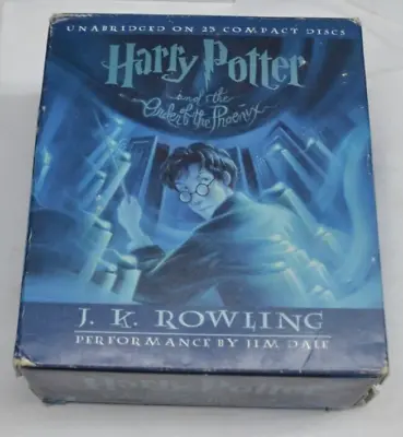 Harry Potter And The Order Of The Phoenix Audio Book - 23 CDs (0138) • $8.49