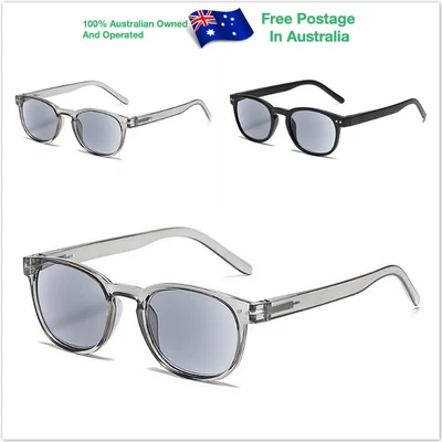 $15.95 • Buy Mens Ladies Magnifying Trendy Reading Sunglasses Tinted Glasses Nerd Spectacle