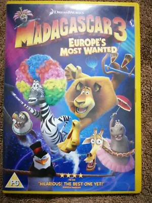 Madagascar 3 - Europe's Most Wanted DVD (2013) • £1.99