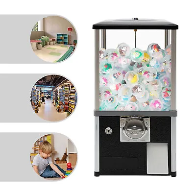 Freestanding 45-50mm Capsule Toys Vending Machine 2*25Cents Coin Gumball Machine • $109.25