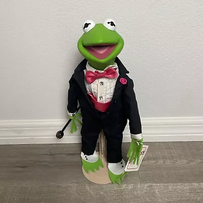 Vintage Jim Hensons Muppets Kermit The Frog Doll 1990 Presents Hamilton Gifts • $79.99