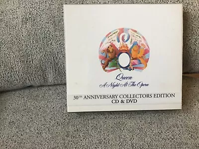 Queen A Night At The Opera 30th Anniversary Collection Edition Cd + Dvd • £2.99