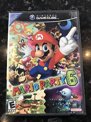 Nintendo Gamecube Mario Party 6 Game & Case NTSC USA • £39.99