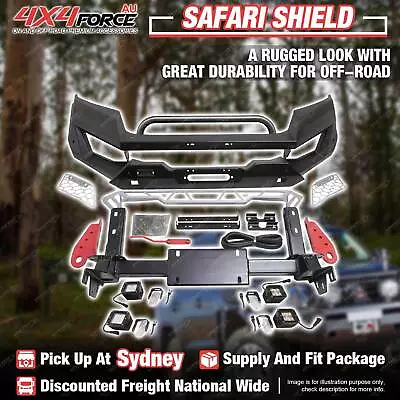 Safari Shield Front Bull Bar U Loop For Nissan Navara NP300 2021-On SYD Stock • $1250