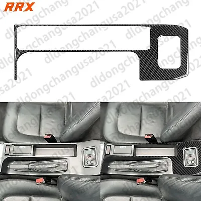 Real Carbon Fiber Central Water Cup Holder Panel Cover For BMW Z3 E36 E37 96-02 • $47.99