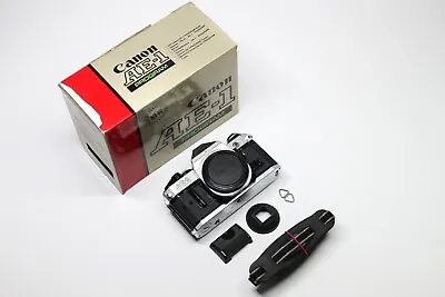 Canon Ae-1 Program 35mm SLR Film Camera +++ BOXED SET + FILM TESTED +++ • £220